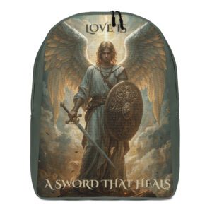 Guardian minimalist backpack Christian laptop backpack 20L water-resistant – Sean Williams Designs