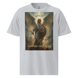 Christian Athletic Training Shirt – faith workout shirt Guardian Collection Strength in Motion
