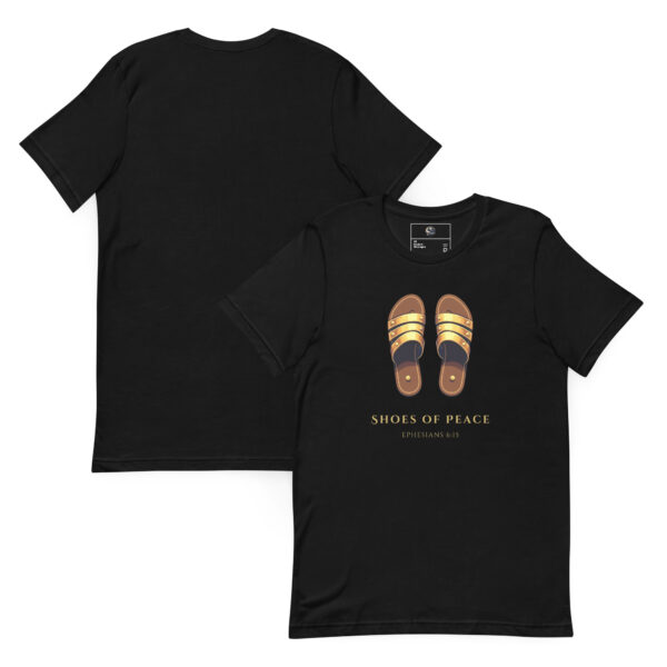Shoes of Peace T-Shirt | Armor of God Collection | Ephesians 6 Christian Apparel