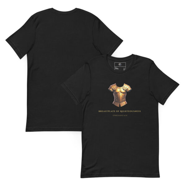 Breastplate of Righteousness T-Shirt | Armor of God Collection | Ephesians 6:14